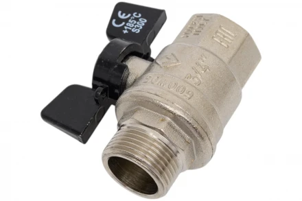 Кран Bugatti OREGON серия 307 НВ 3/4", бабочка, полный проход 03070065