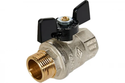 Кран Bugatti OREGON серия 307 НВ 3/4", бабочка, полный проход 03070065