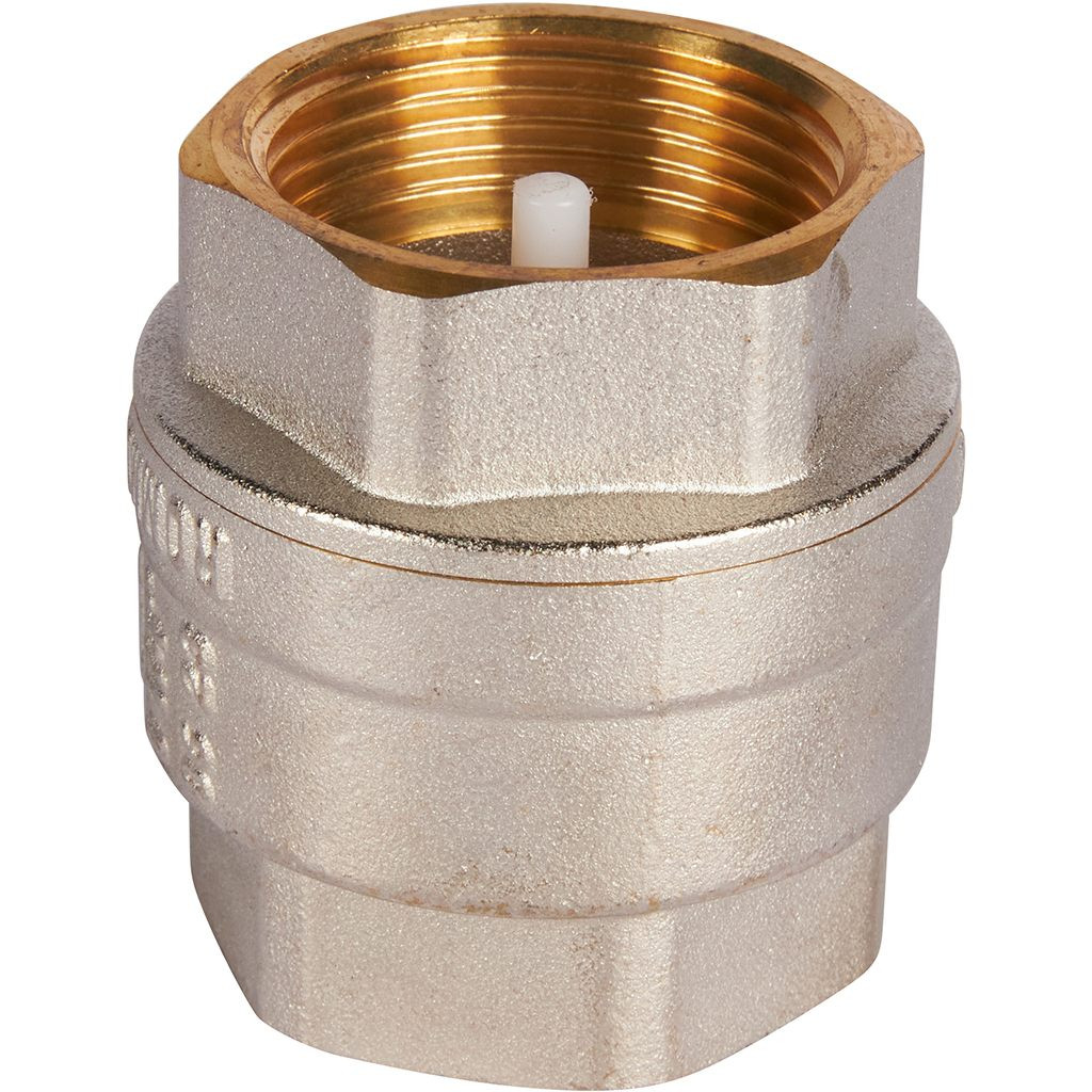 Клапан Rommer обратный пружинный муфтовый с пластиковым седлом 1 1/4" RVC-0002-000032