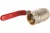 Шаровой кран, стальная рукоятка 1 1/4" вн.-вн. Valtec BASE  VT.214.N.07 36914