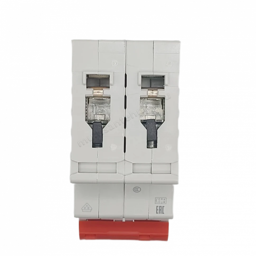 Рубильник ABB 2-полюсный SD202/63 красный рычаг 2CDD282101R0063