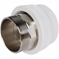 Муфта Pro Aqua полипропиленовая под ключ комбинированная наружная 110x4" PA23530P