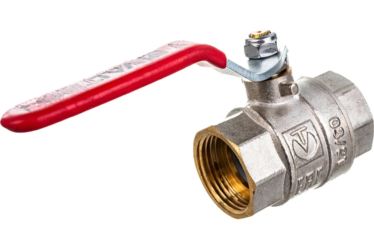 Шаровой кран стальная рукоятка 1 вн.-вн Valtec BASE VT.214.N.06