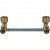 Комплект для смесителя STOUT 90° прессовой настенный 1/2"x16 SFP-0013-001216