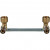 Комплект для смесителя STOUT 90° прессовой настенный 1/2"x16 SFP-0013-001216