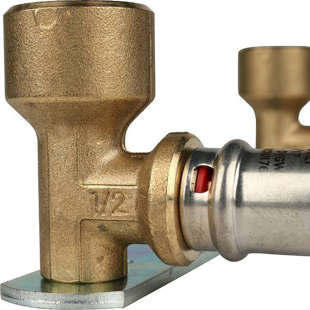 Комплект для смесителя STOUT 90° прессовой настенный 1/2"x16 SFP-0013-001216