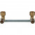 Комплект для смесителя STOUT 90° прессовой настенный 1/2"x16 SFP-0013-001216