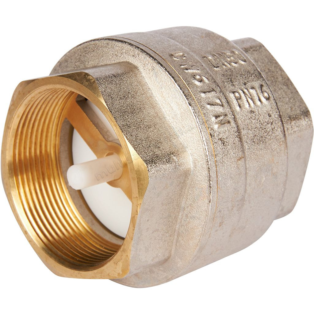 Клапан Rommer обратный пружинный муфтовый с пластиковым седлом 2" RVC-0002-000050