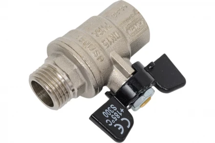 Шаровой кран Bugatti OREGON 1/2" в/н бабочка 3070060 ИС.081014