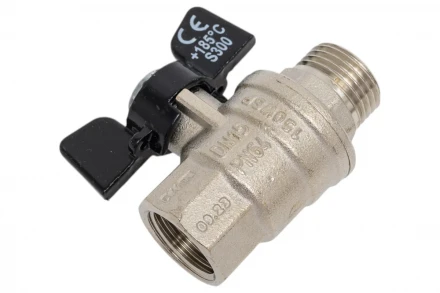 Шаровой кран Bugatti OREGON 1/2" в/н бабочка 3070060 ИС.081014