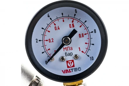 Редуктор давления с фильтром и манометром 2-5 бар 1/2" Valtec VT.082.N.04