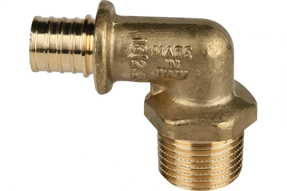 Угольник переходник STOUT с наружной резьбой 16xR 1/2" SFA-0005-001612