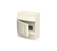 Бокс настенный ABB Mistral41 8М непрозрачная дверь (без клемм) белый 1SPE007717F0310