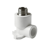 Угольник Pro Aqua комбинированный с креплением наружная 25x1/2" PA28112P