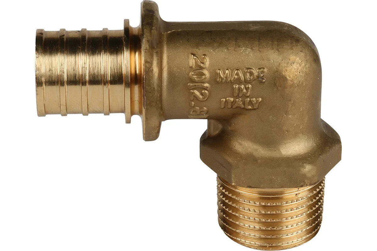 Угольник переходник STOUT с наружной резьбой 20xR 1/2" SFA-0005-002012