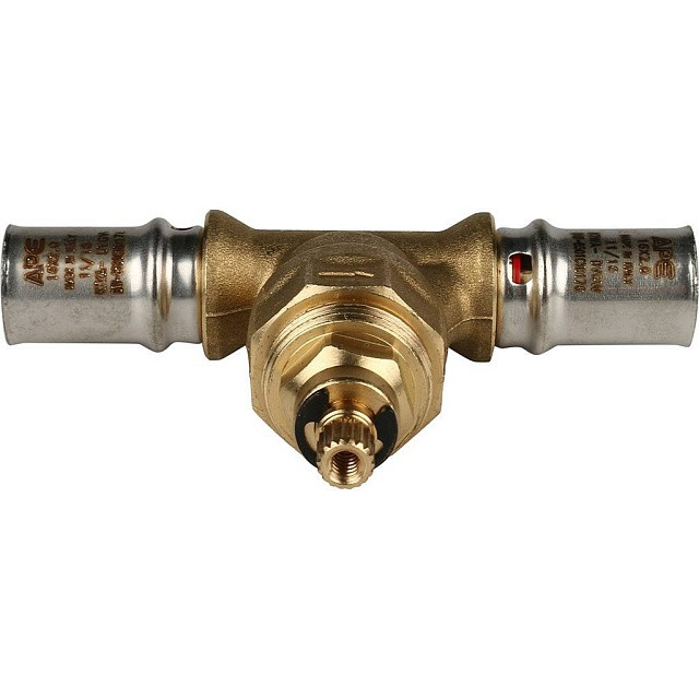 Вентиль STOUT прессовой с хромированной ручкой 1/2"x16 SFP-0014-001616