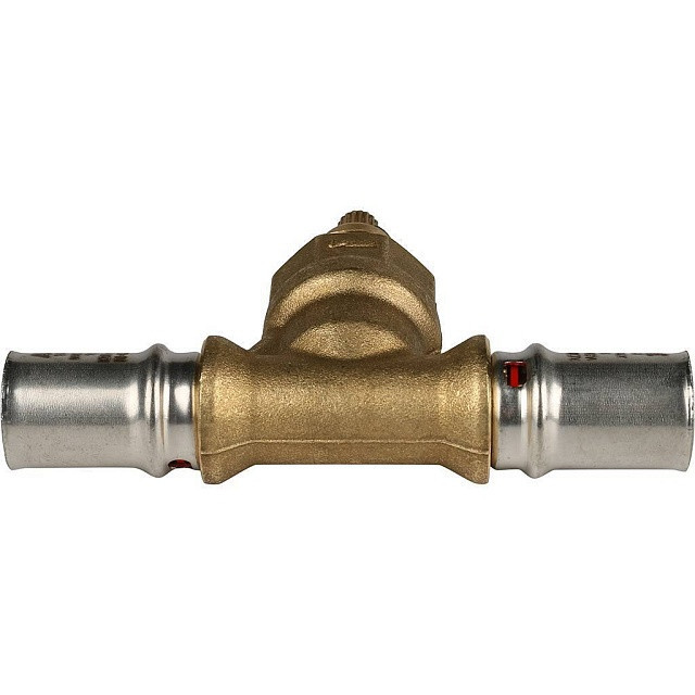 Вентиль STOUT прессовой с хромированной ручкой 1/2"x16 SFP-0014-001616