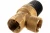 Клапан Stout предохранитель 1/2"x1/2" 3 бар с черной крышкой SVS-0001-013015
