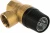 Клапан Stout предохранитель 1/2"x1/2" 3 бар с черной крышкой SVS-0001-013015