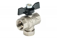 Кран Stout шаровой с фильтром бабочка 1/2" SVF-0002 000015