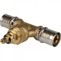 Вентиль STOUT прессовой с хромированной ручкой 1/2"x20 SFP-0014-002020