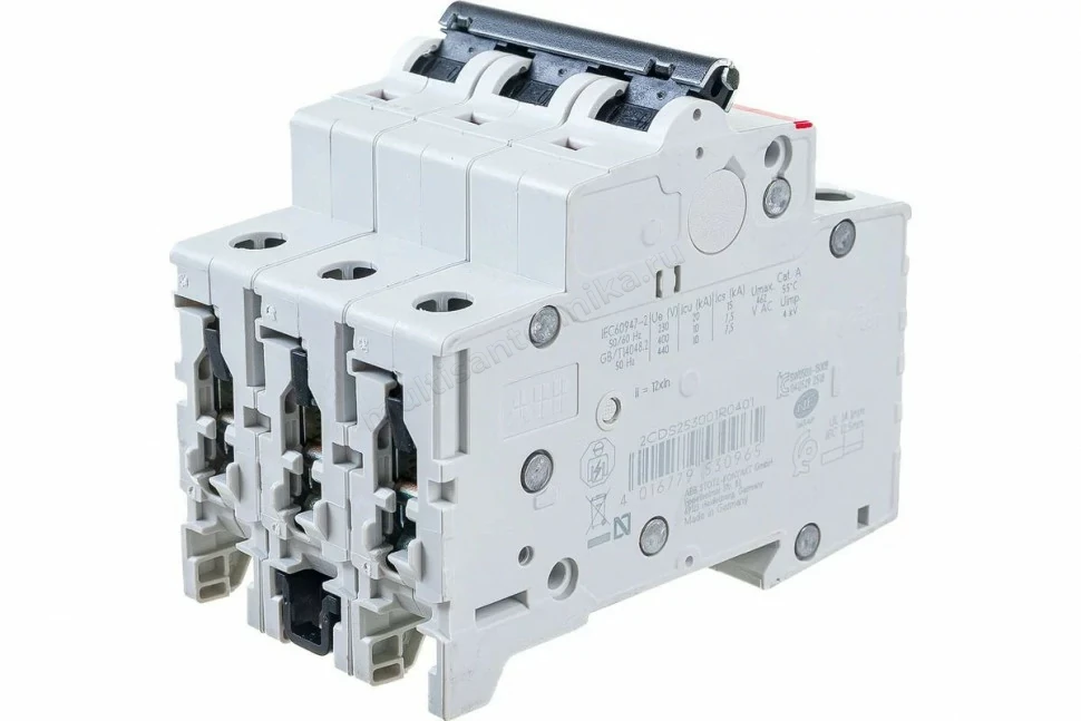 Автоматический выключатель ABB 3-полюсный S203 D40 2CDS253001R0401