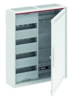 Шкаф ABB 48М навесной с медиапанелями IP30,  650x550x160 с самозажимными клеммами N/PE и дверью с вентиляционными отверстиями ComfortLine C CA24VML 2CPX052211R9999