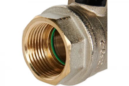 Шаровой кран В/В Ду-25 /1" бабочка черная Bugatti OREGON 03020072