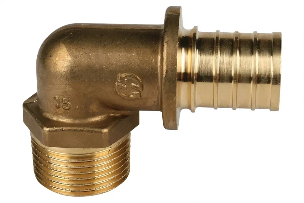 Угольник переходник STOUT с наружной резьбой 32xR 1" SFA-0005-003210