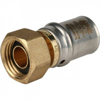 Переходник STOUT прессовой с накидной гайкой 1/2"x20 SFP-0016-001220