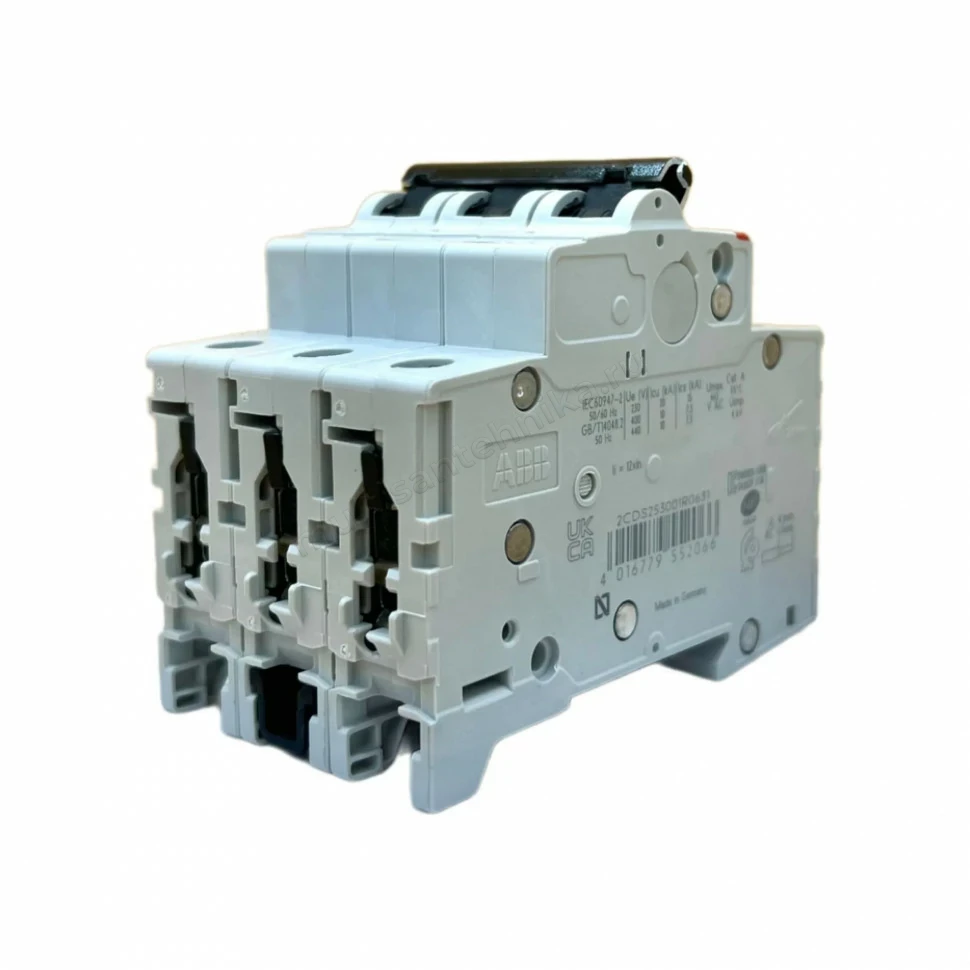 Автоматический выключатель ABB 3-полюсный S203 D63 2CDS253001R0631