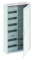 Шкаф ABB 72М навесной с медиапанелями IP30, 950x550x160 с самозажимными клеммами N/PE и дверью с вентиляционными отверстиями ComfortLine CA CA26VML 2CPX052213R9999
