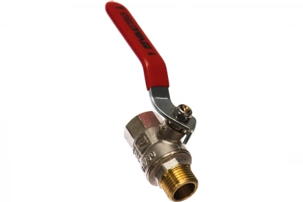 Шаровой кран стальная рукоятка 1/2 вн.-нар. Valtec BASE VT.215.N.04
