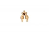 Угольник STOUT проточный настенный 16x1/2" SFA-0039-001612