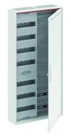 Шкаф ABB 84М навесной  с медиапанелями IP30, 1100x550x160 с самозажимными клеммами N/PE и дверью с вентиляционными отверстиями ComfortLine C CA27VML 2CPX052214R9999