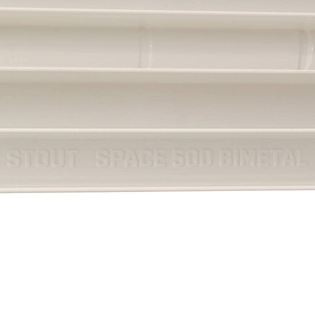 Биметаллический радиатор STOUT Space 500 5 секции боковое подключение SRB-0310-050005
