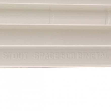 Биметаллический радиатор STOUT Space 500 5 секции боковое подключение SRB-0310-050005