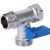 Кран Stout шаровой для бытовой техники флажок 1/2"x3/4"x1/2" SVB-0124-1234121