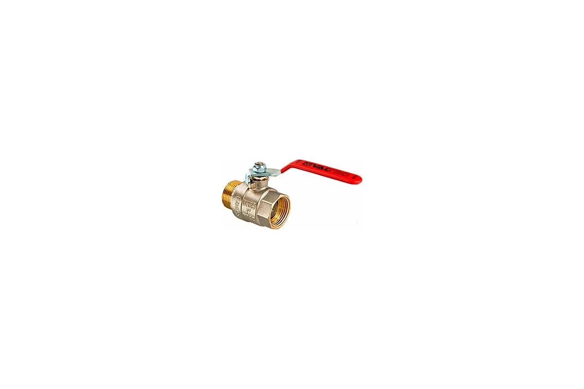 Шаровой кран стальная рукоятка 1" ВР-НР Valtec BASE VT.215.N.06 36907
