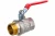 Шаровой кран стальная рукоятка 1" ВР-НР Valtec BASE VT.215.N.06 36907