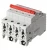 Рубильник ABB 4-полюсный SD204/32 красный рычаг 2CDD284101R0032