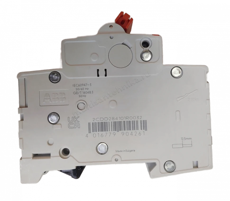 Рубильник ABB 4-полюсный SD204/32 красный рычаг 2CDD284101R0032