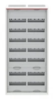 Шкаф ABB 168М навесной с медиапанелями  IP30, 1100x800x160 с самозажимными клеммами N/PE и дверью с вентилируемыми отверстиями ComfortLine CA37VML 2CPX052218R9999