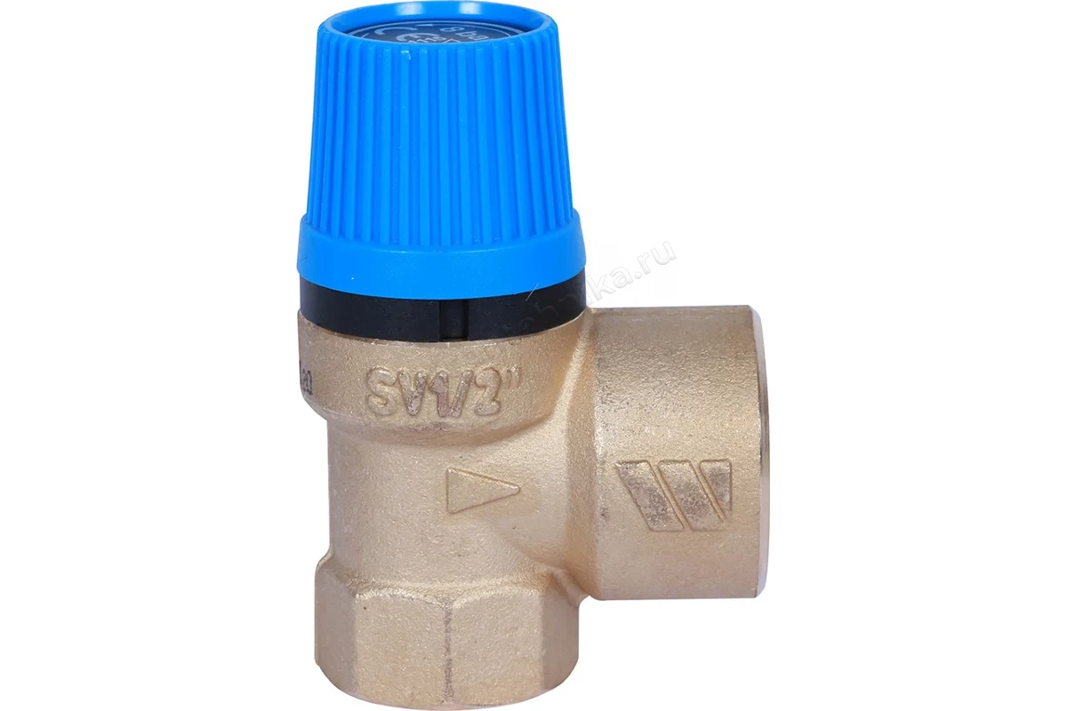 Клапан Stout предохранительный 1/2"x3/4" 8 бар SVS-0003-008015
