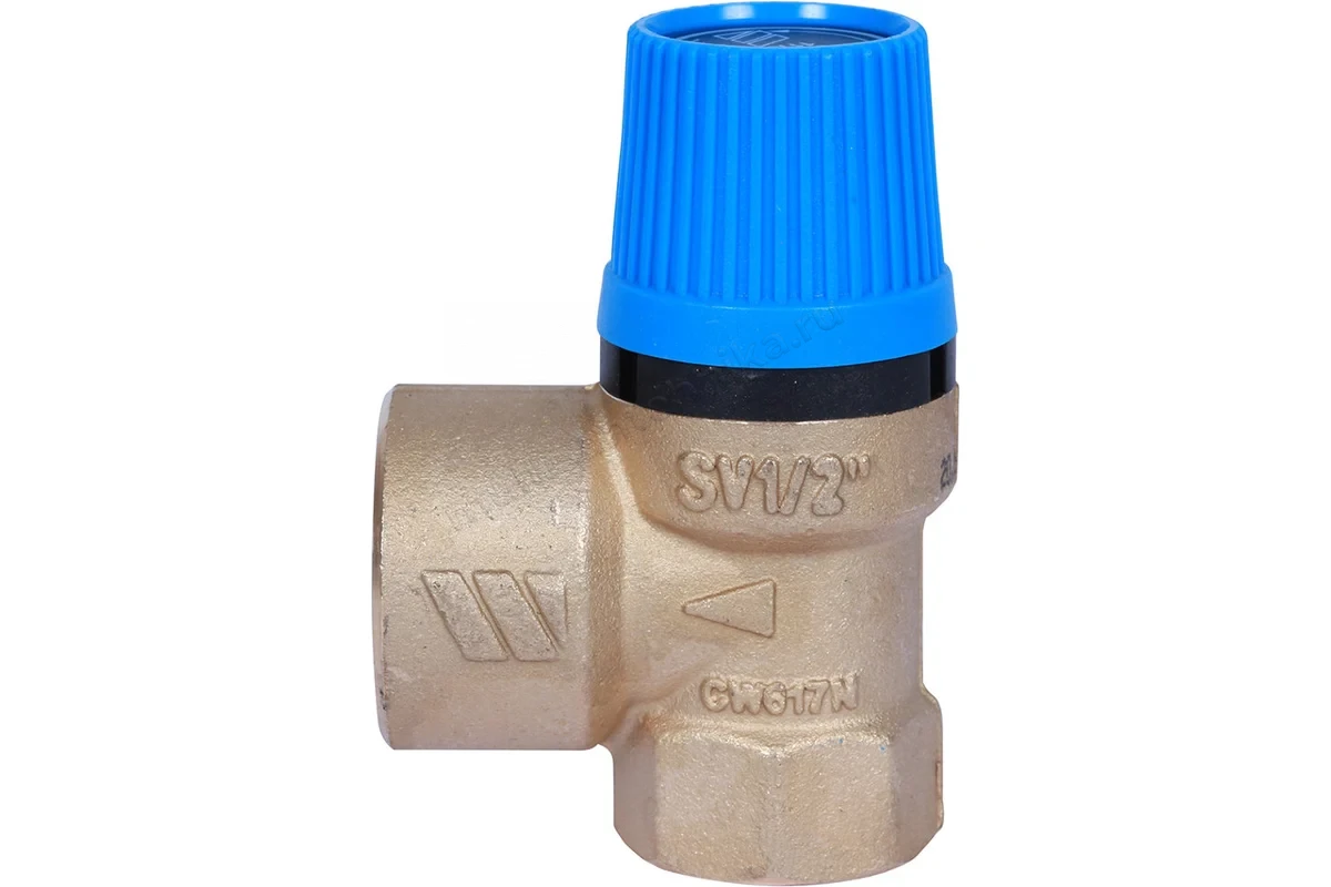 Клапан Stout предохранительный 1/2"x3/4" 8 бар SVS-0003-008015