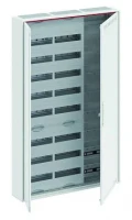 Шкаф ABB 192М навесной с медиапанелями IP30, 1250x800x160 с самозажимными клеммами N/PE и дверью с вентиляционными отверстиями ComfortLine CA38VML 2CPX052219R9999