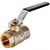 Кран Stout шаровой полнопроходной по ГОСТ 59553-2021 рычаг 1 1/4" SVB-0001-200032