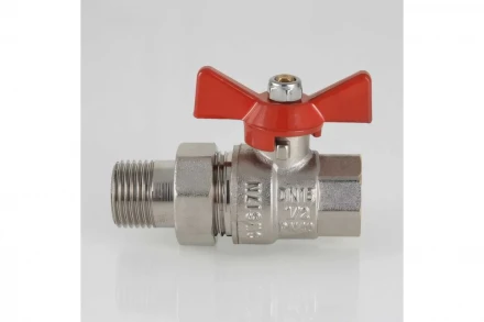 Шаровой кран с полусгоном Valtec BASE 3/4" внутренняя-наружная VT.227.N.05