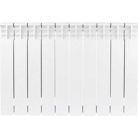 Биметаллический радиатор STOUT Space 500 10 секции боковое подключение SRB-0310-050010