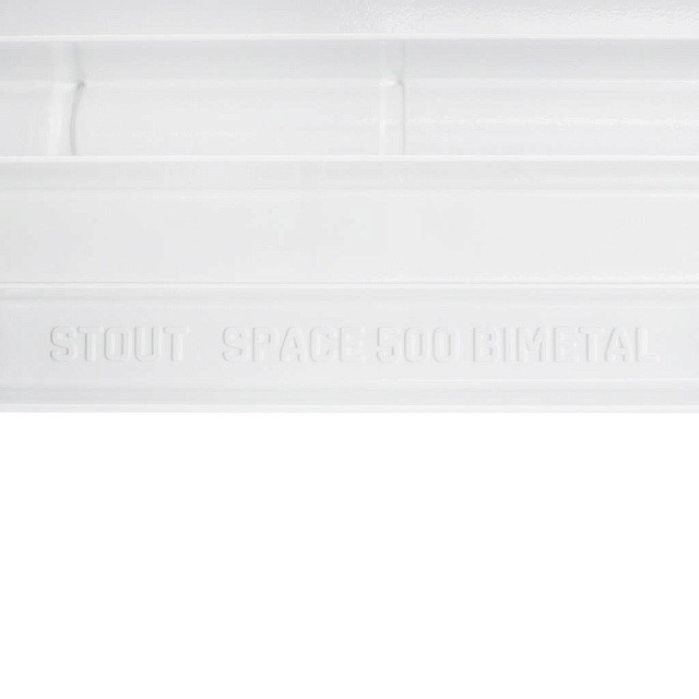 Биметаллический радиатор STOUT Space 500 10 секции боковое подключение SRB-0310-050010